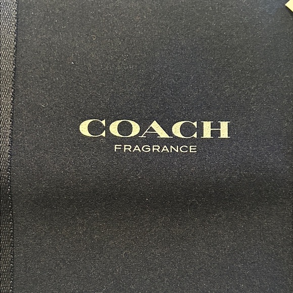 Coach Navy Weekender Bag with Silver Logo - Picture 3 of 9